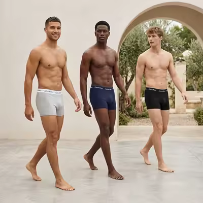 Underwear for Men 3 Piece Cotton Boxer Set – All Season